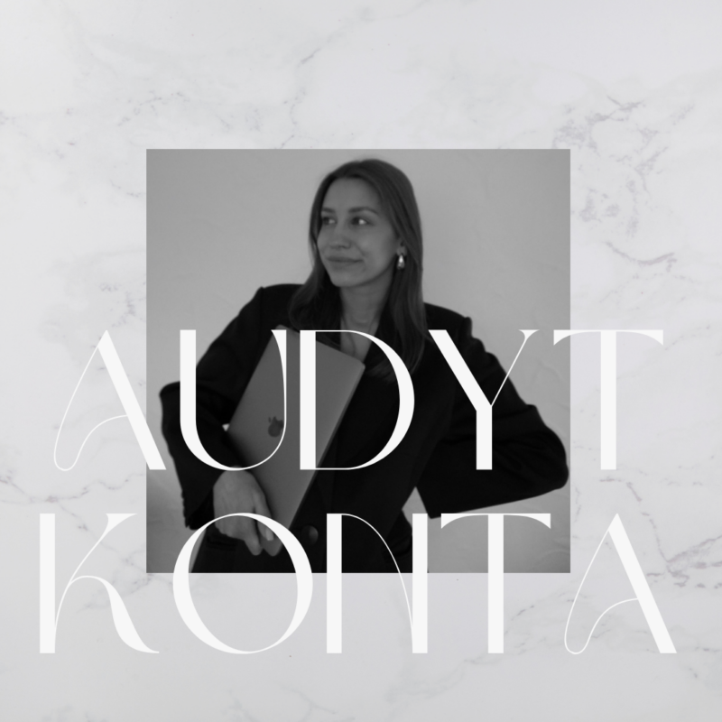 AUDYT TWOJEGO KONTA - INSTAGRAM [w formie pdf]